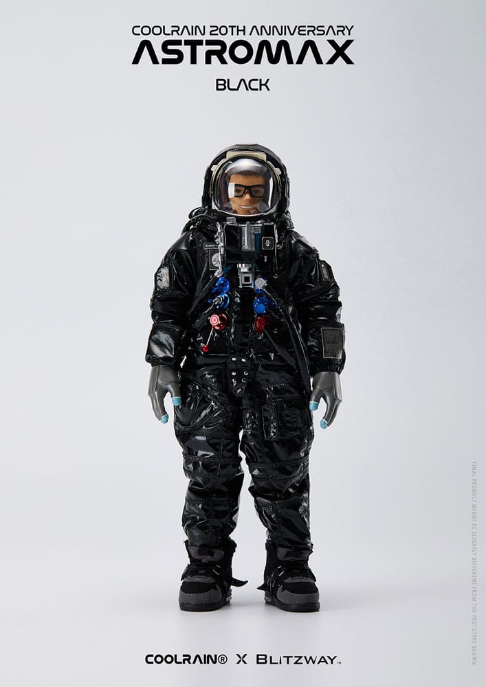 Coolrain Blue Labo Series Astromax (Black Version) 32 cm 1/6 Action Figure