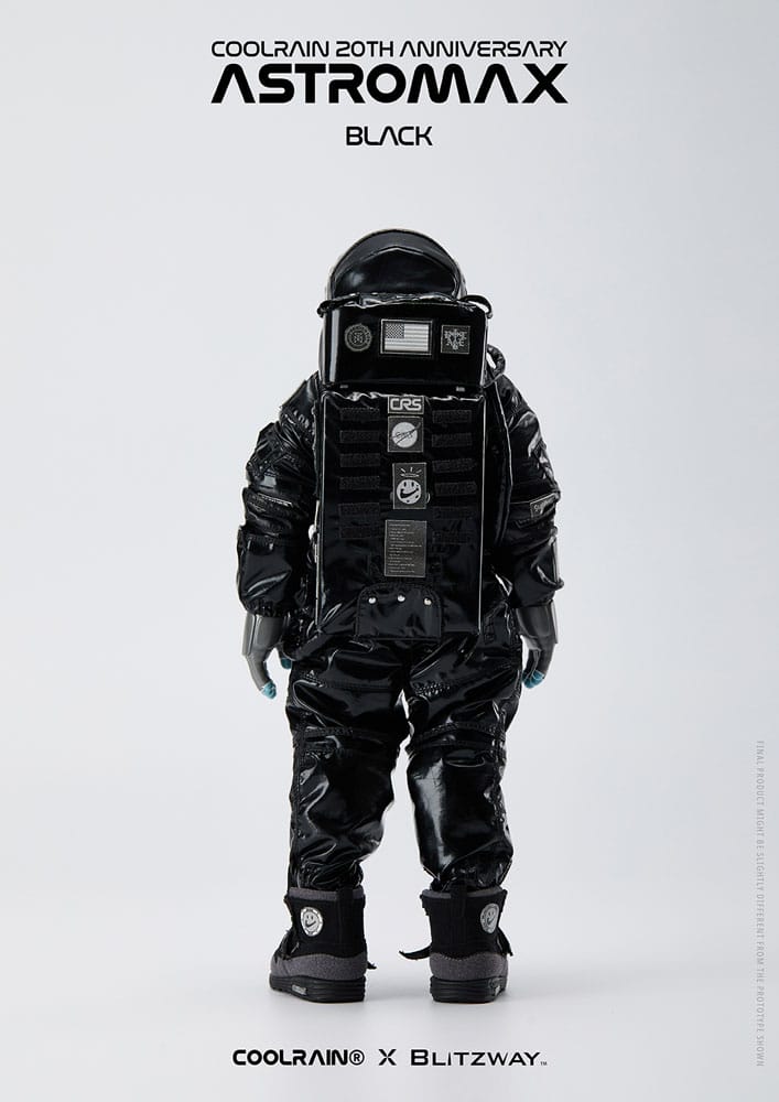 Coolrain Blue Labo Series Astromax (Black Version) 32 cm 1/6 Action Figure
