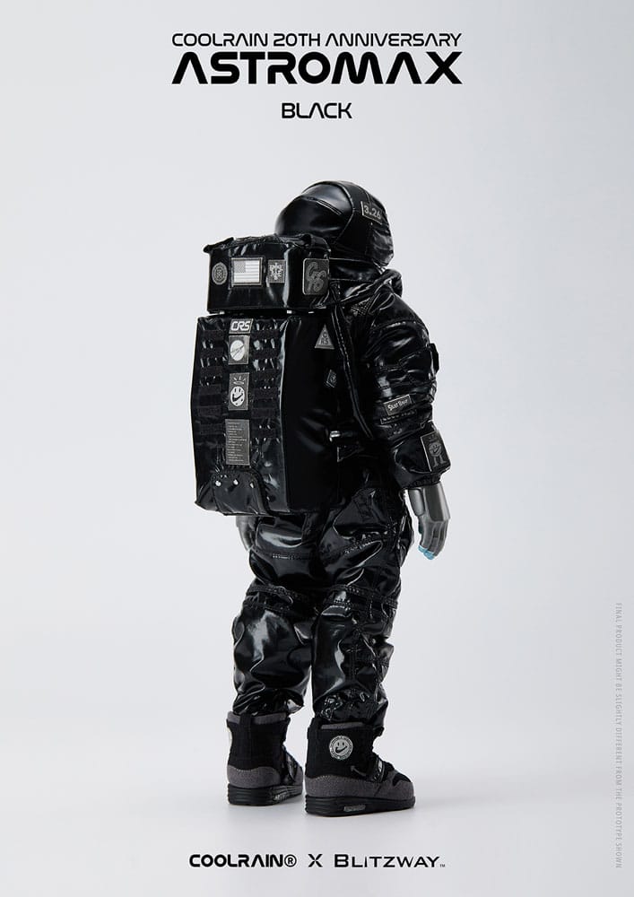 Coolrain Blue Labo Series Astromax (Black Version) 32 cm 1/6 Action Figure