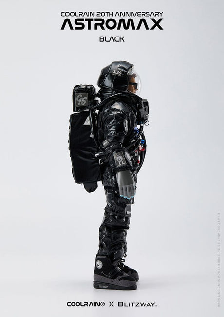 Coolrain Blue Labo Series Astromax (Black Version) 32 cm 1/6 Action Figure