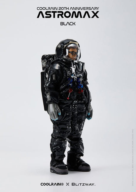 Coolrain Blue Labo Series Astromax (Black Version) 32 cm 1/6 Action Figure