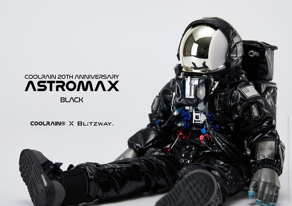 Coolrain Blue Labo Series Astromax (Black Version) 32 cm 1/6 Action Figure