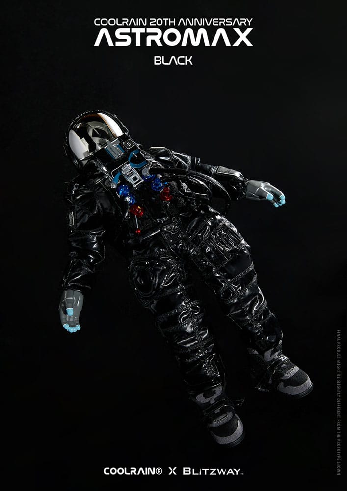 Coolrain Blue Labo Series Astromax (Black Version) 32 cm 1/6 Action Figure