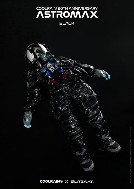 Coolrain Blue Labo Series Astromax (Black Version) 32 cm 1/6 Action Figure