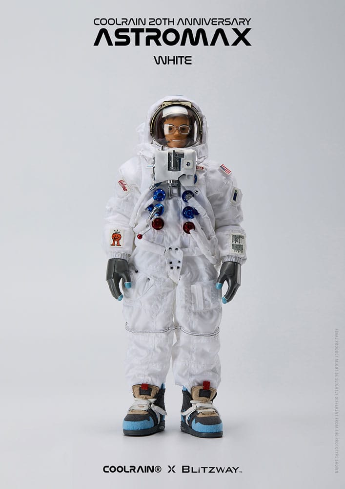 Coolrain Blue Labo Series Astromax (White Version) 32 cm 1/6 Action Figure