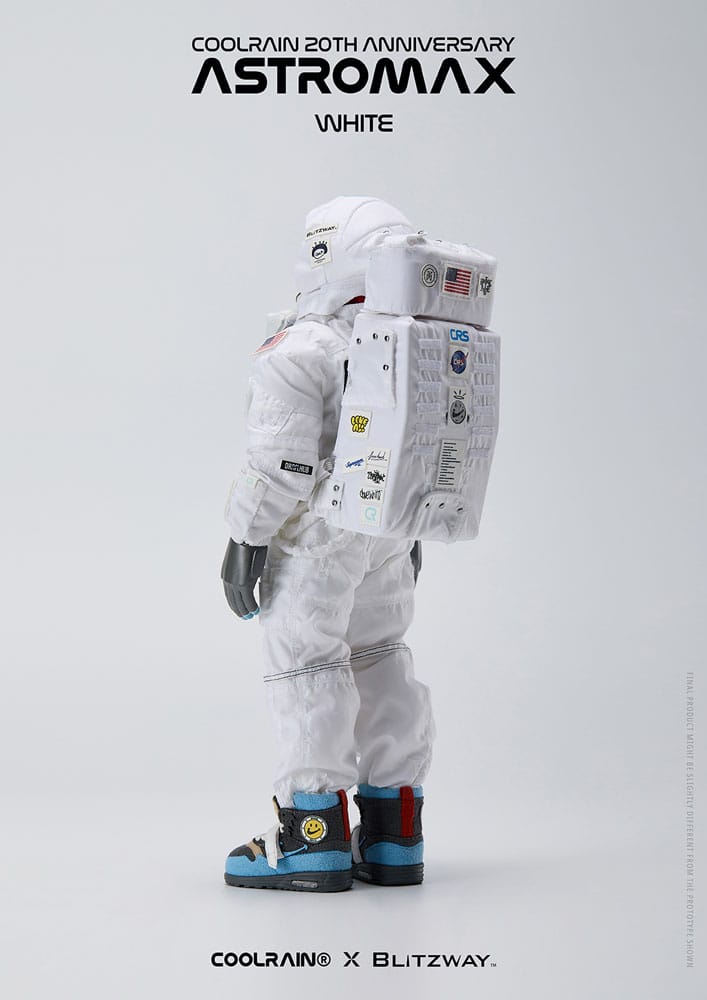 Coolrain Blue Labo Series Astromax (White Version) 32 cm 1/6 Action Figure