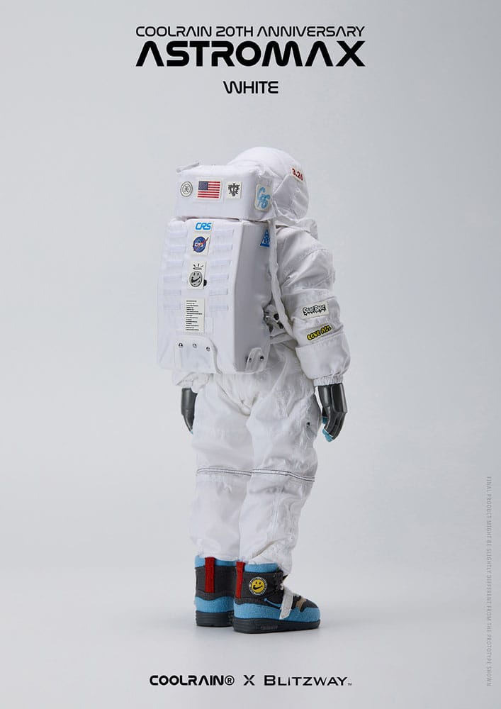 Coolrain Blue Labo Series Astromax (White Version) 32 cm 1/6 Action Figure
