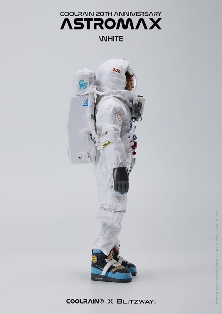 Coolrain Blue Labo Series Astromax (White Version) 32 cm 1/6 Action Figure