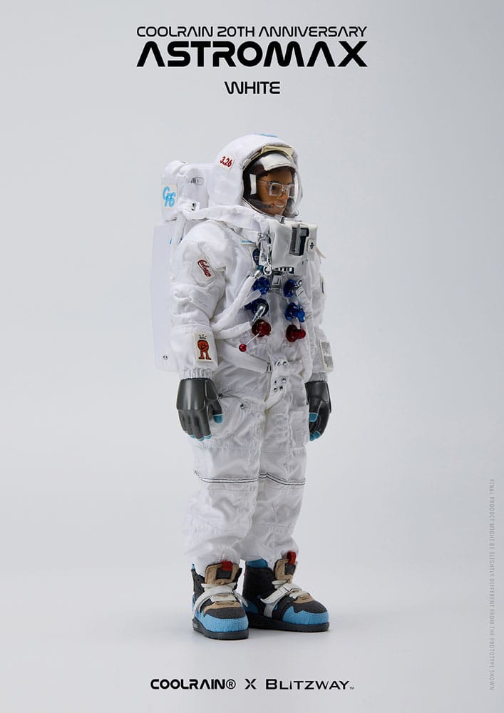 Coolrain Blue Labo Series Astromax (White Version) 32 cm 1/6 Action Figure