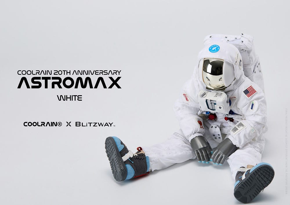 Coolrain Blue Labo Series Astromax (White Version) 32 cm 1/6 Action Figure
