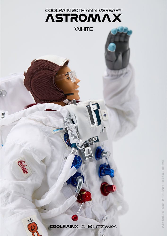 Coolrain Blue Labo Series Astromax (White Version) 32 cm 1/6 Action Figure