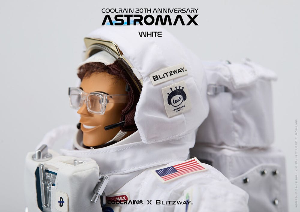 Coolrain Blue Labo Series Astromax (White Version) 32 cm 1/6 Action Figure