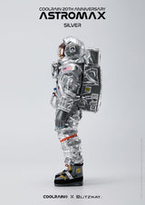 Coolrain Blue Labo Series Astromax (Silver Version) 32 cm 1/6 Action Figure