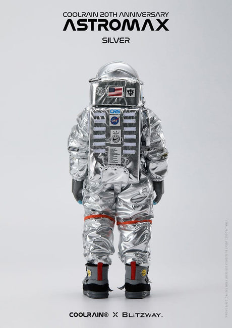Coolrain Blue Labo Series Astromax (Silver Version) 32 cm 1/6 Action Figure