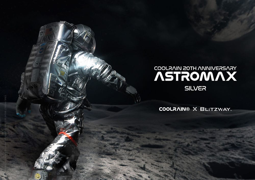 Coolrain Blue Labo Series Astromax (Silver Version) 32 cm 1/6 Action Figure