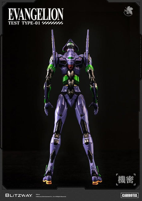 Evangelion Carbotix Action Figure Evangelion Unit-01 Test Type (DX Ver.) 33 cm