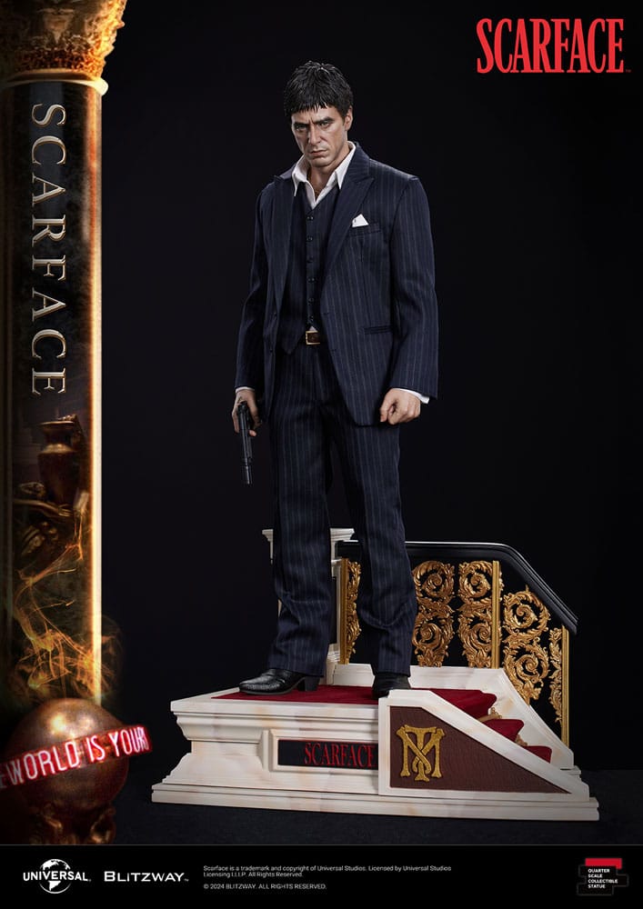 Scarface Tony Montana 53 cm 1/4 Superb Scale Statue