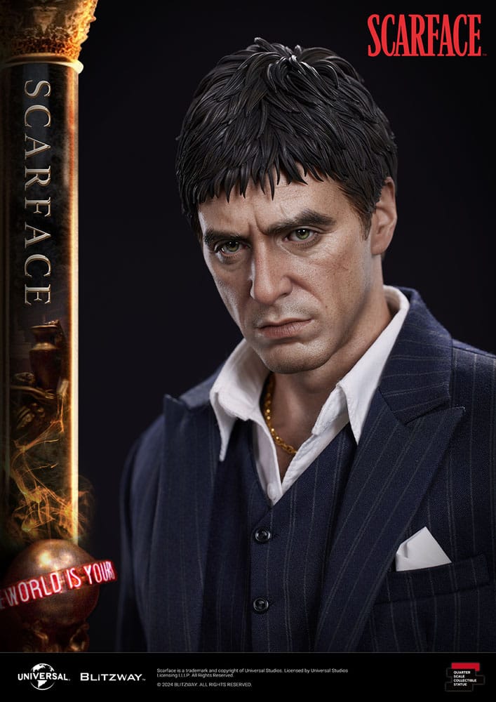 Scarface Tony Montana 53 cm 1/4 Superb Scale Statue