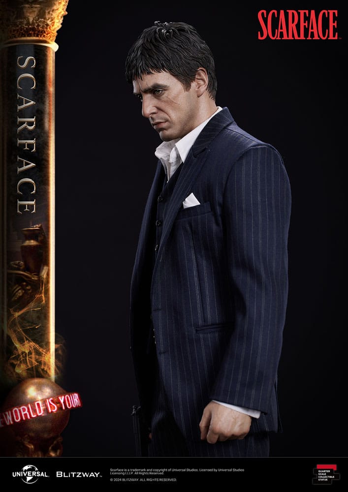 Scarface Tony Montana 53 cm 1/4 Superb Scale Statue