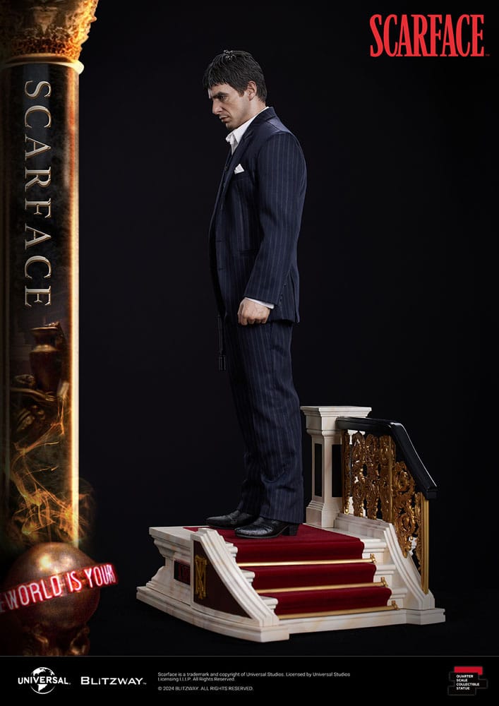 Scarface Tony Montana 53 cm 1/4 Superb Scale Statue
