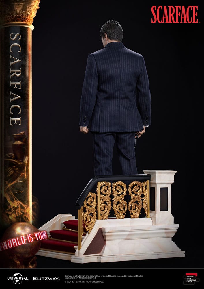 Scarface Tony Montana 53 cm 1/4 Superb Scale Statue