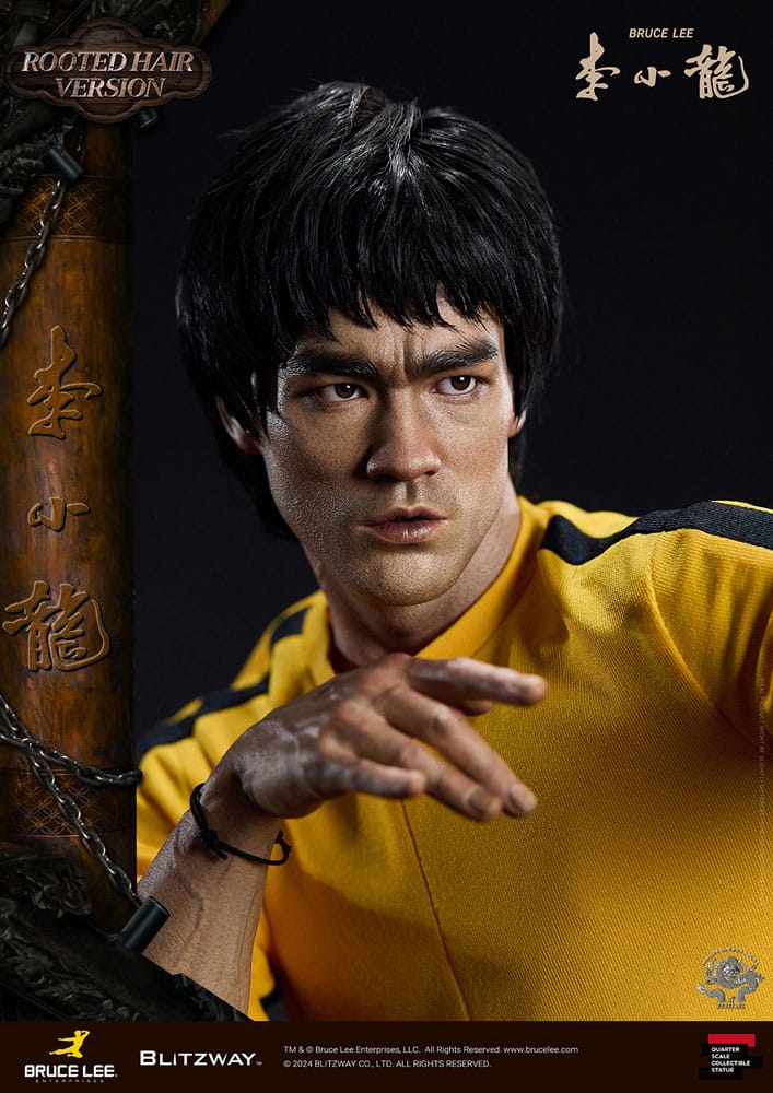 Bruce Lee 50th Anniversary Tribute (Rooted Hair Version) 55 cm 1/4 Superb Scale Statue