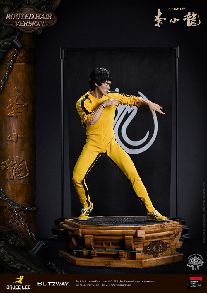 Bruce Lee 50th Anniversary Tribute (Rooted Hair Version) 55 cm 1/4 Superb Scale Statue