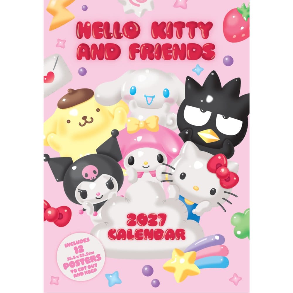 Hello Kitty Calendar A3 Poster 2027