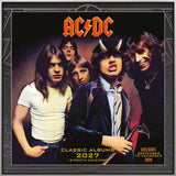 AC/DC Calendar Albums 2027 30 x 30 cm