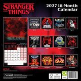 Stranger Things Calendar 2027 30 x 30 cm