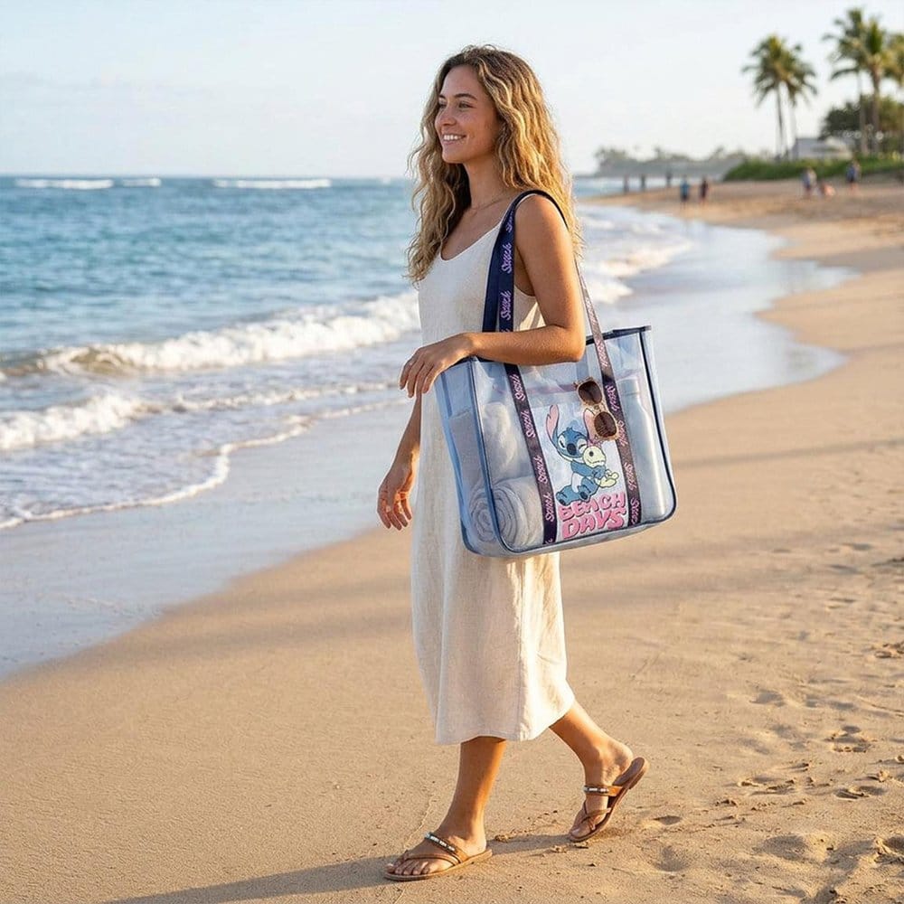 Lilo & Stitch Premium Beach Bag Stitch 41 x 45 x 2 cm