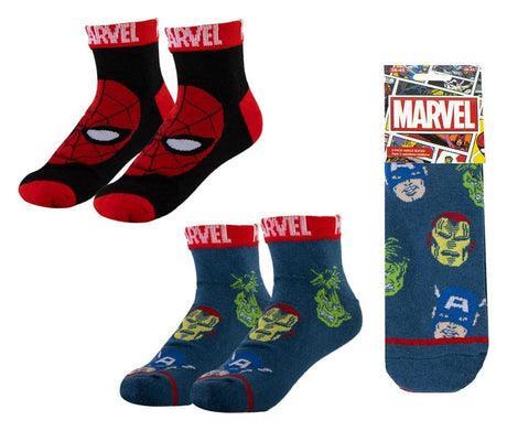Marvel Socks 2-Pack Short 38-45