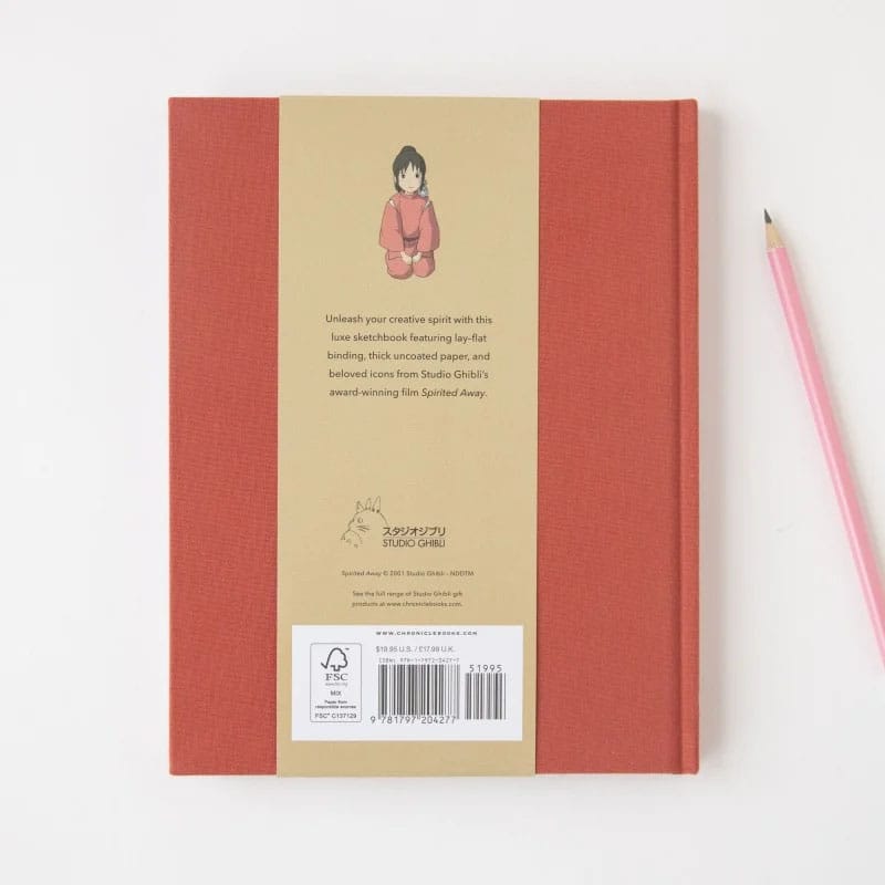 Spirited Away Chihiro & No Face Sketchbook