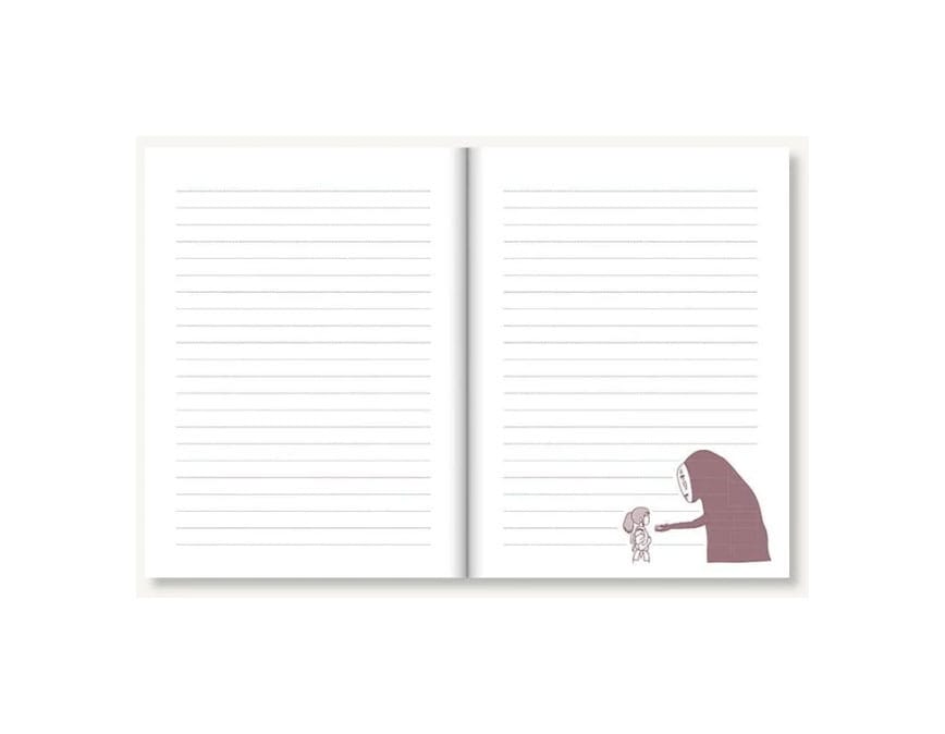 Spirited Away No Face Plush Notebook