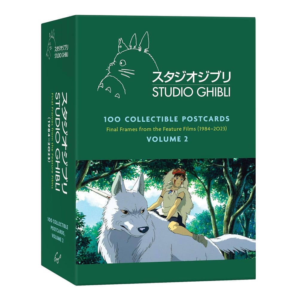 Studio Ghibli 100 Collectible Postcards Series 2 Postcards Box