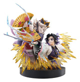 Demon Slayer: Kimetsu no Yaiba PVC Figures 2-Pack Shinobu Kocho & Doma 18 cm