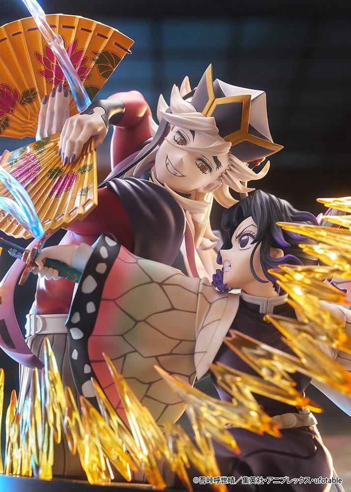 Demon Slayer: Kimetsu no Yaiba PVC Figures 2-Pack Shinobu Kocho & Doma 18 cm