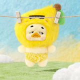Mini Upset Duck Plush Keychain Wish List Duck 12 cm Blind Box Display (6)
