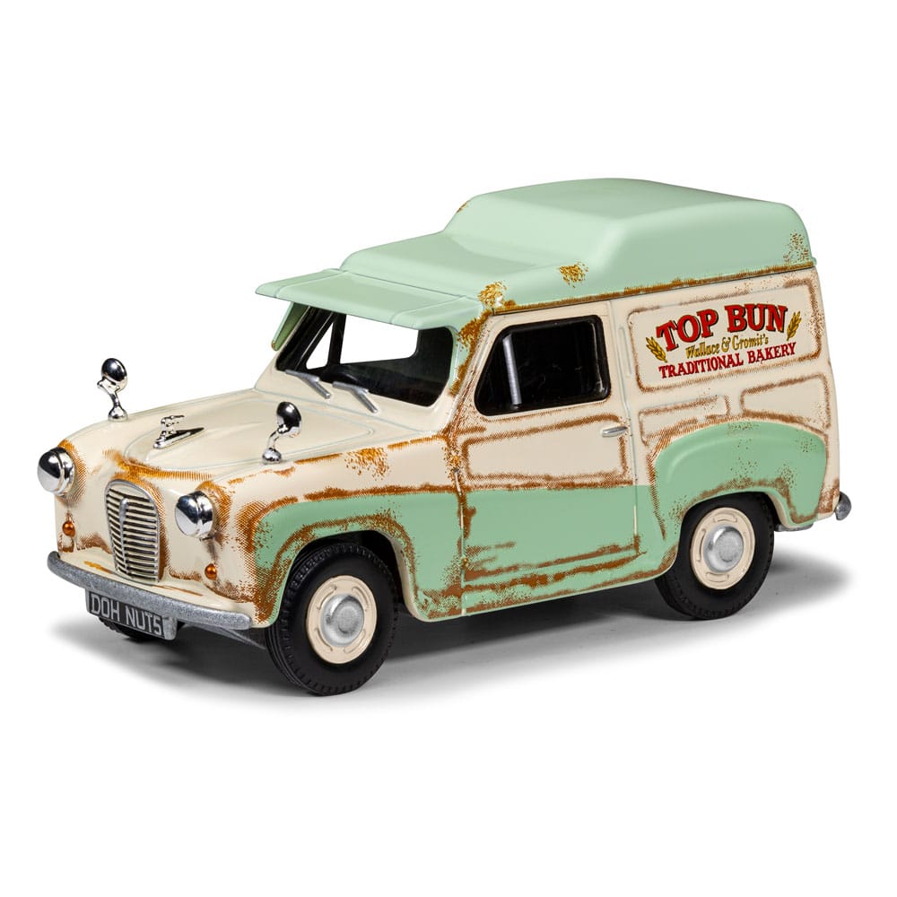 Corgi Diecast Model - Wallace & Gromit Austin A35 Van "Cheese Please!" Delivery Van, Collectible Toy Car - View #2