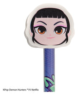 KPop Demon Hunters Pencil & Eraser Series 1 Display (30)