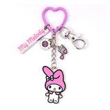 Hello Kitty Key Chain with My Melody Charms 15 cm