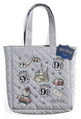 Harry Potter Tote Bag Platform 9 3/4 Embroidered Velvet