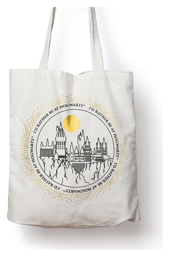 Harry Potter Tote Bag Hogwarts Castle Cotton