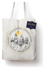 Harry Potter Tote Bag Hogwarts Castle Cotton