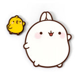 Molang Pin Badge Molang & Piu Piu