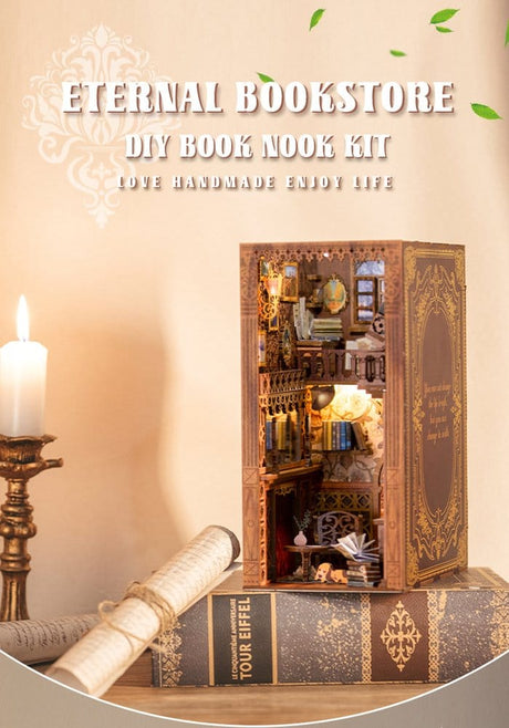 Book Nook Eternal Bookstore 23 x 11 cm