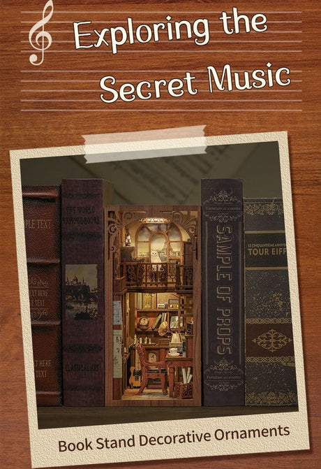 Book Nook The Secret Rhythm 23 x 11 cm
