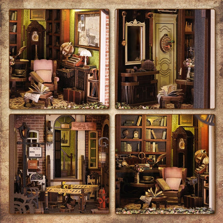 Book Nook Rose Detective Agency 23 x 11 cm
