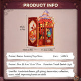 Book Nook Amazing Toy Store 17 x 12 cm