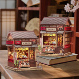 Miniature House Model Kit Tsukino Eogi-dou 19 x 14 cm